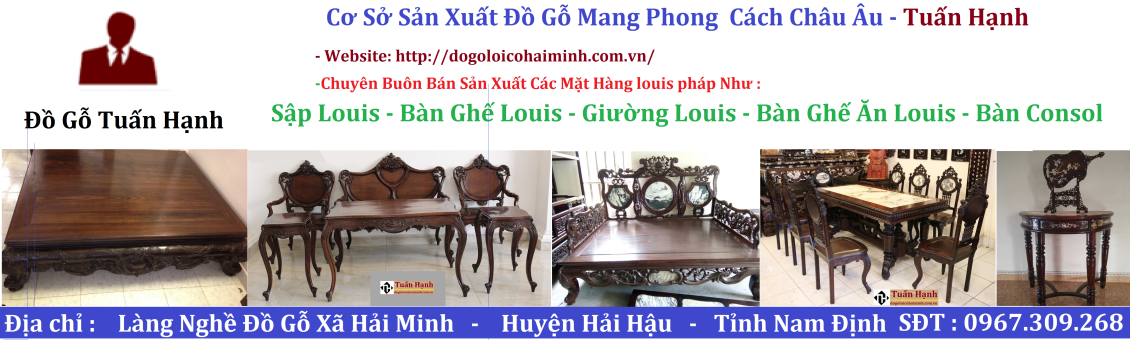 đồ gỗ châu âu louis pháp