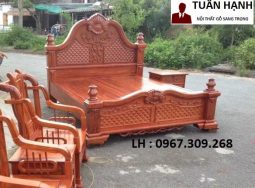 Giường cưới louis