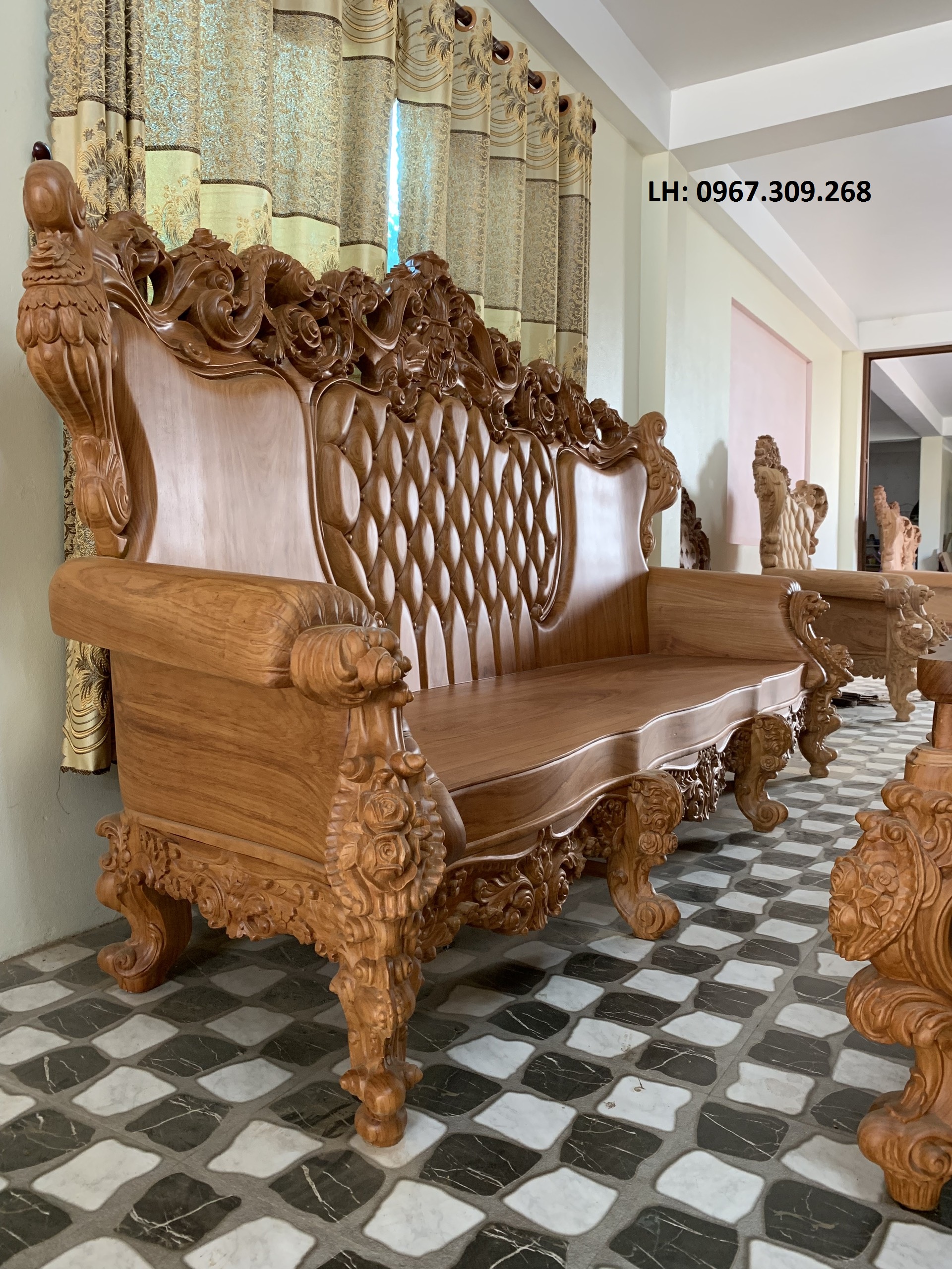 Sofa Louis Tân Cổ Điển