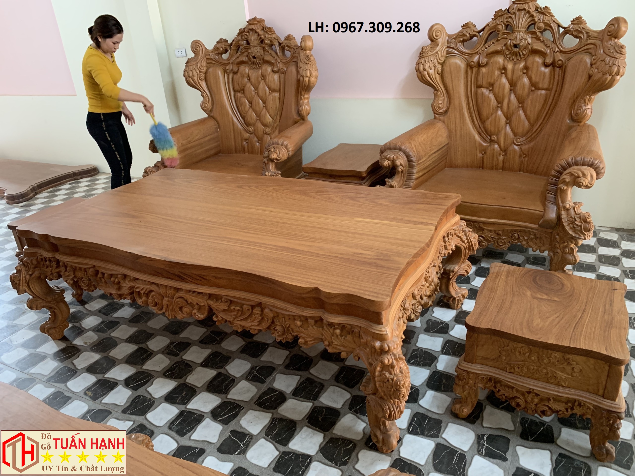 Sofa Louis Tân Cổ Điển