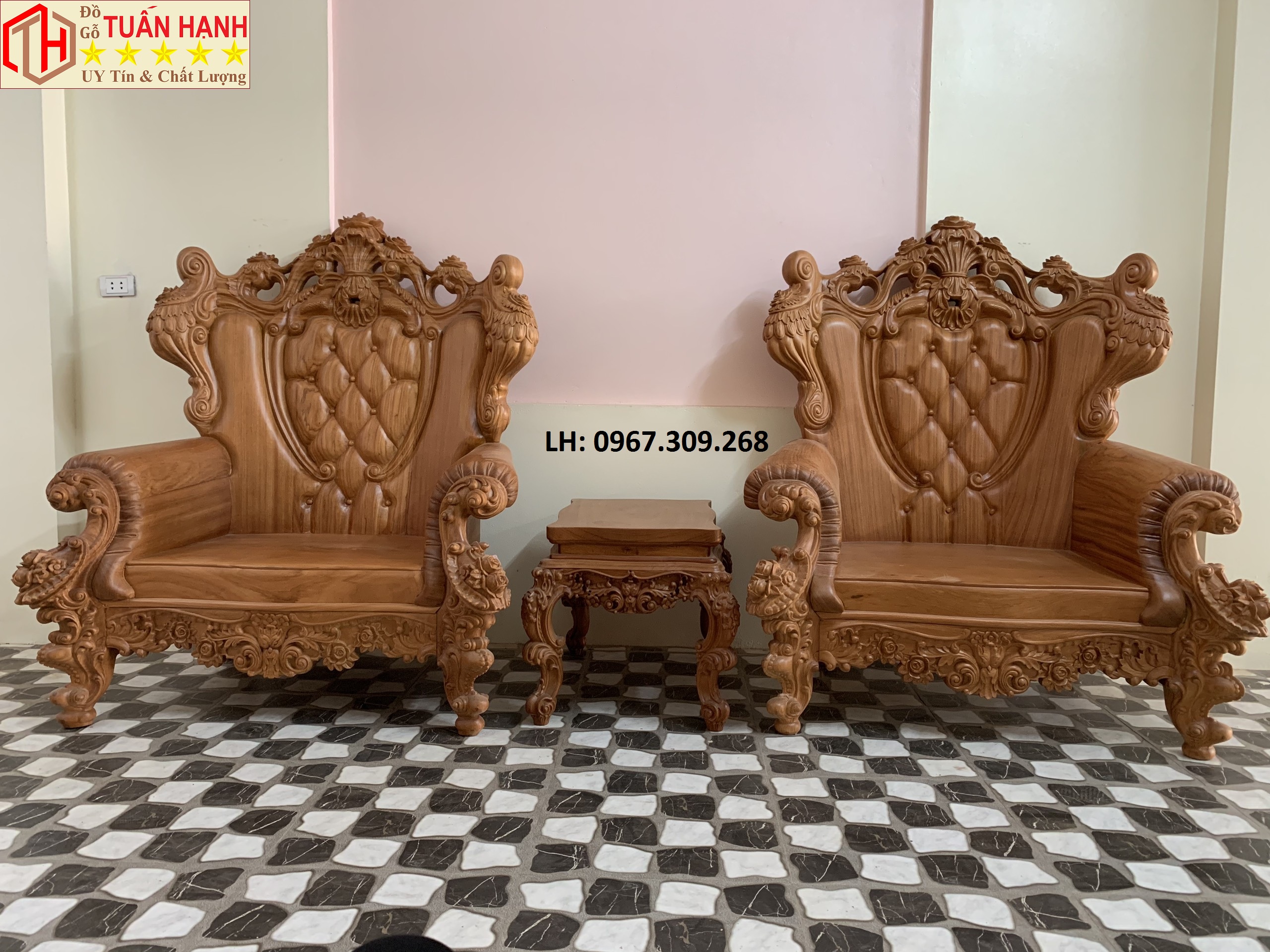 Sofa Louis Tân Cổ Điển