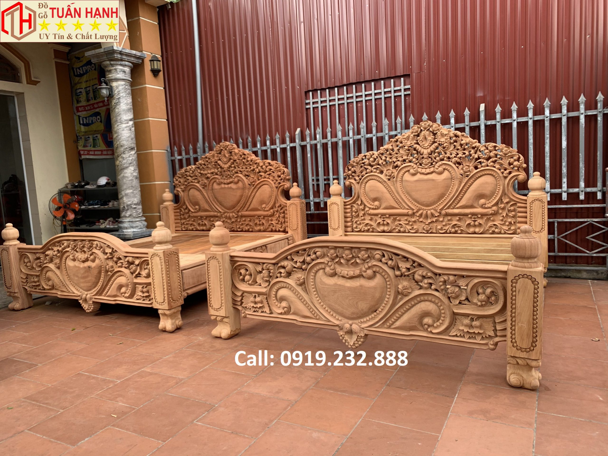 giường sofa hoàng gia