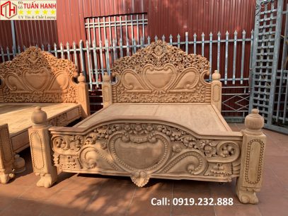 giường sofa hoàng gia