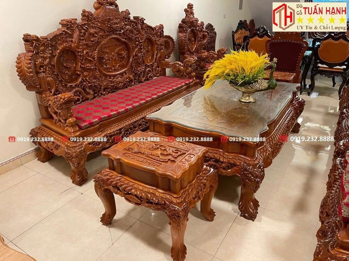 Bộ Bàn Ghế Phòng Khách Giá Bình Dân 02