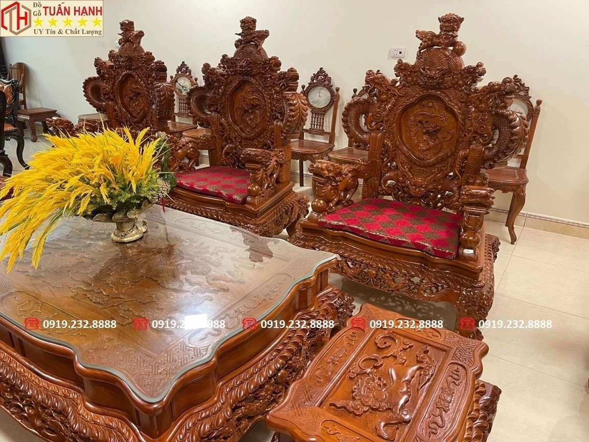 Bộ Bàn Ghế Phòng Khách Giá Bình Dân 03